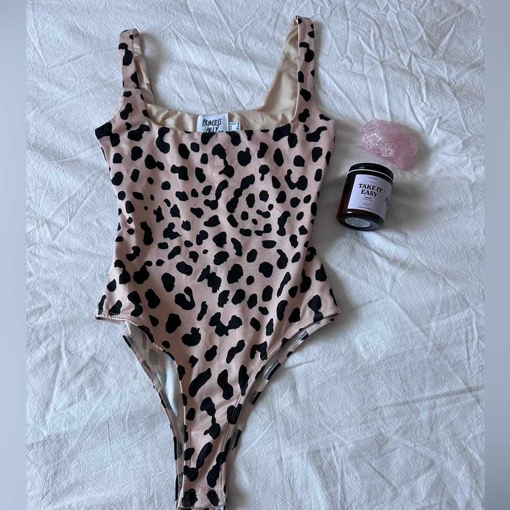 Princess polly cheetah print bodysuit